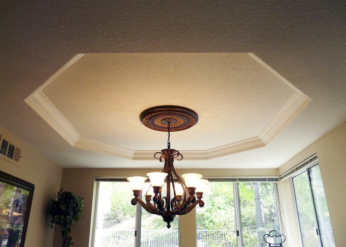 Coffered Ceilings For Loft In Orange County 