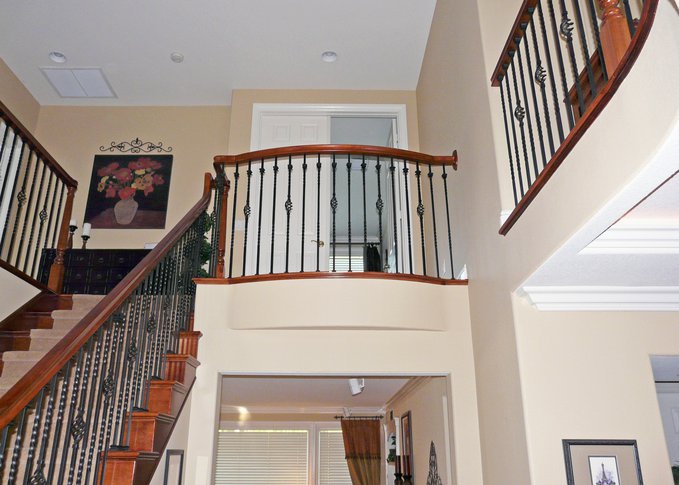 Custom Railing for Loft Addition | The Loft Crafters